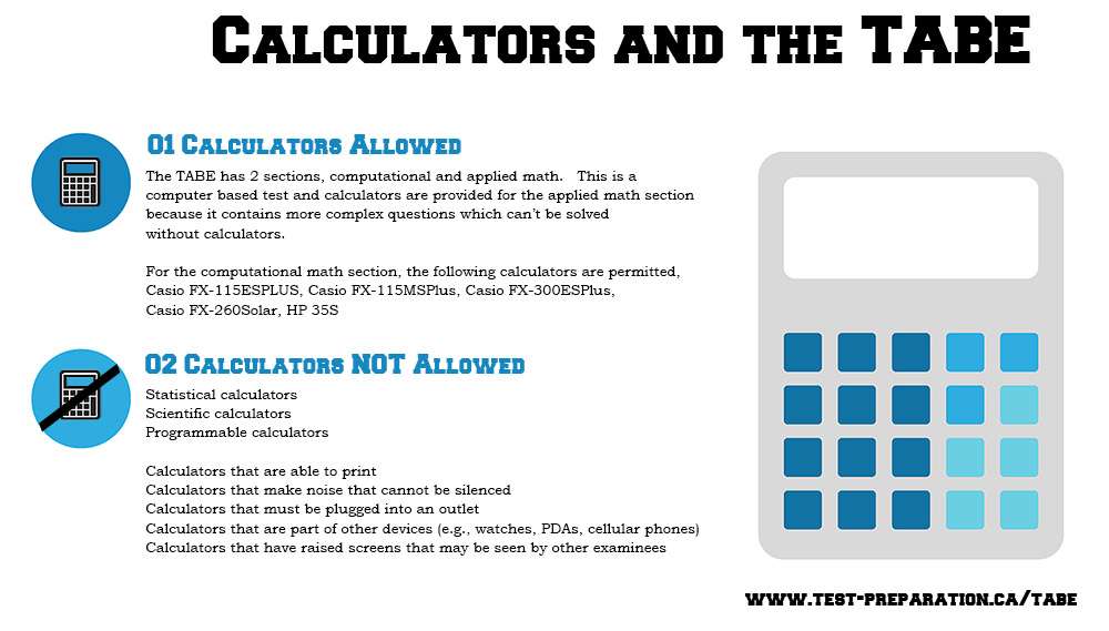 TABE Calculators