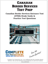 Canadian Border Services - OTEE Study Guide with Practice Questions - PDF Download Version