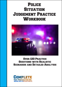 Cover of Police Situational Judgement Practice Workbook PDF