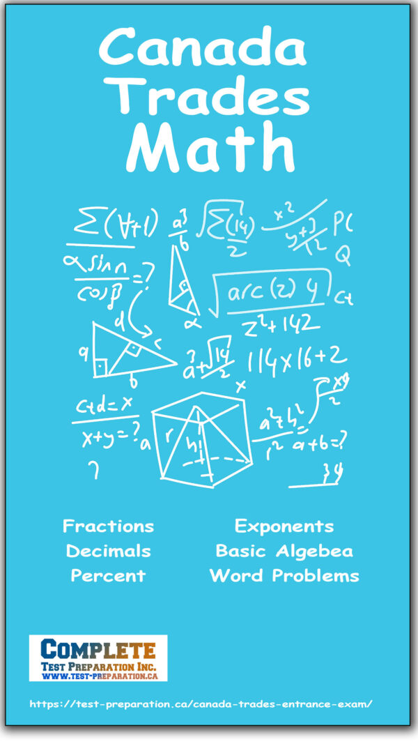 Canada Trades Pre-Apprenticeship Entrance Test
