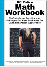 BC Police Math Workbook - PDF Download Version