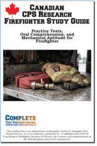 Canadian CPS Research Firefighter Study Guide - PDF Download